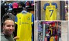 CR7 Al-Nassr jerseys big hit in Barcelona