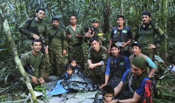 Four Colombian children lost in Amazon jungle for 40 days after plane crash found alive