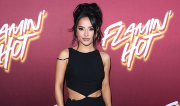 Becky G attends ‘Flamin’ Hot’ Los Angeles screening in Zuhair Murad gown