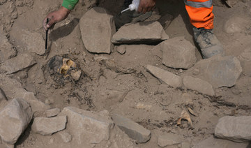 Archaeologists find mummy surrounded by coca leaves on hilltop in Peru’s capital