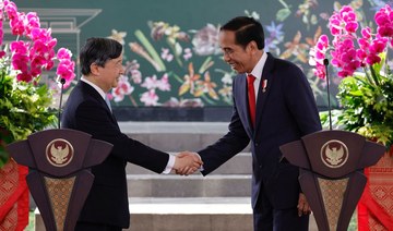 Indonesian president meets Japanese emperor on monarch’s first state visit 