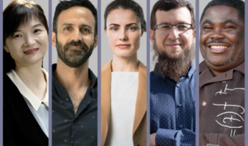 Five trailblazers win $250k UNESCO–AI-Fozan International Prize for the Promotion of Young Scientists
